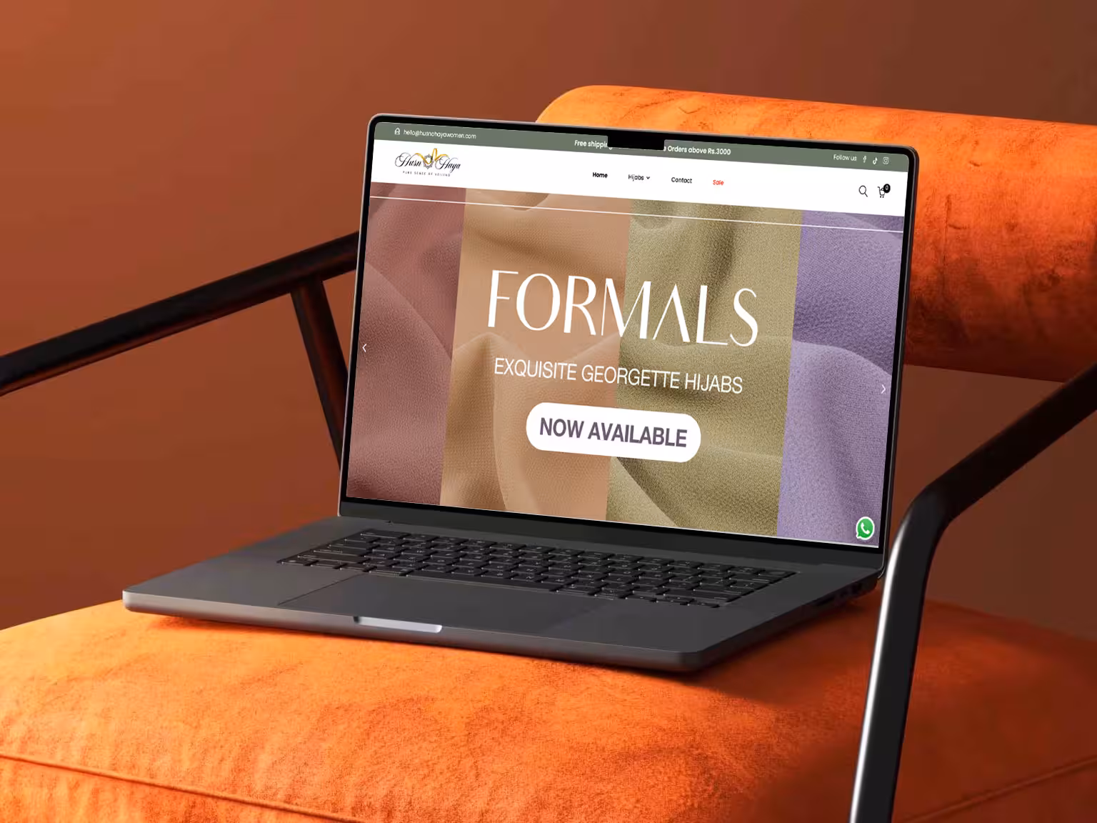 Husnohaya E-commerce Website Development